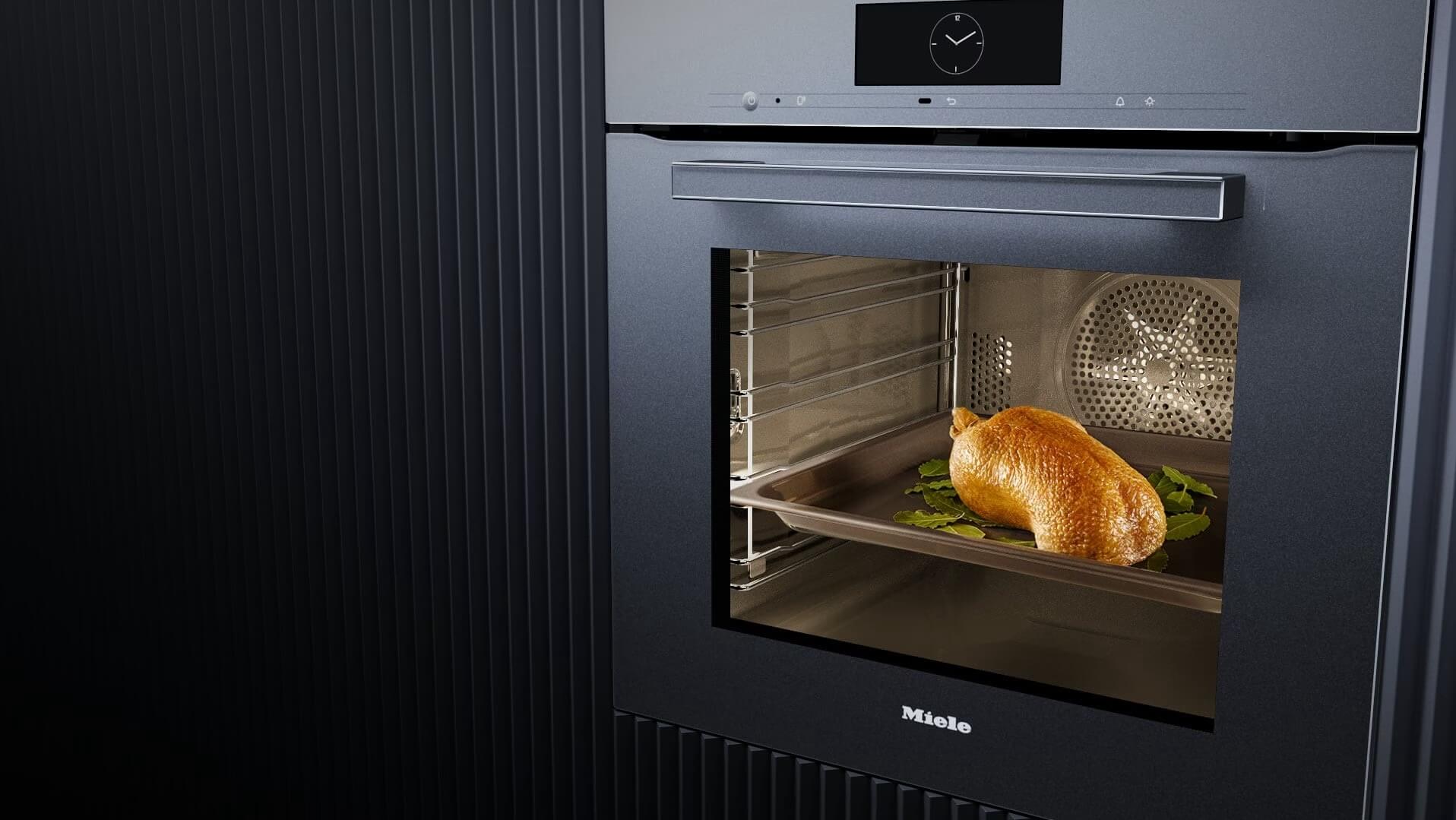 Miele Backofen mit Huhn